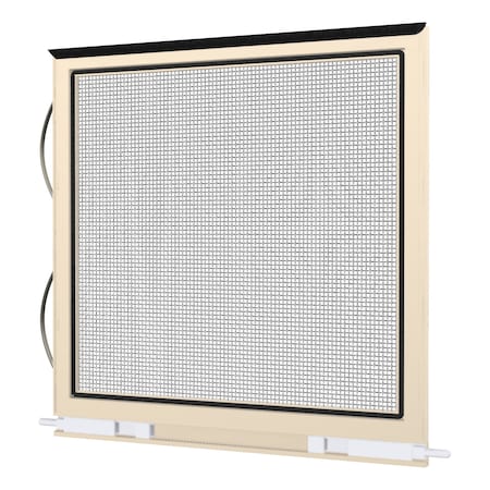 Ritescreen 33.25 in W x 33.938 in H Double hung Window Screen, DH3, BetterVue Mesh, Almond DH3-A29-MSBV-L00-H33.938-W33.25